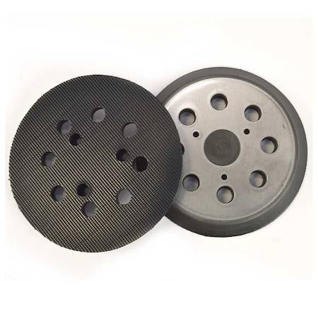 Superior Pads And Abrasives 5 Inch Dia 8 Hole Sander Hook and Loop Pad Replaces Dewalt OE No 151281-08 RSP26